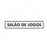 Placa Sala de Jogos Ps442 - Encartale 