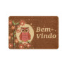 Tapete Capacho Vinil 0.40x 0.60cm - Estampado 