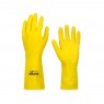 Luva Multiuso Látex Standard Amarelo com Forro - Volk