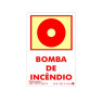 Placa Bomba Incêndio Fot Paf694 - Encartale