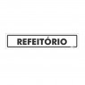 Placa Refeitório Ps37 - Encartale 