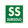 Placa Pavimento Subsolo Fotoluminescente Paf631 - Encartale 