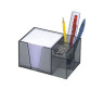Organizador de Mesa Cristal c/ Papel Lembrete 