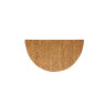 Capacho Fibra de Coco 0.60 x 0.33cm Meia Lua Liso - F Nordeste