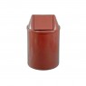 Cesto de Lixo 13 L Red Basculante Marrom - JSN 