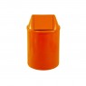 Cesto de Lixo 13 L Red Basculante Laranja - JSN 