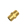 Adaptador de Redução 1/2 Fêmea x 1/2 Pol Macho Latão - Lubefer