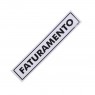 Placa em Poliestireno Faturamento PS-243