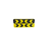 Protetor de Parachoque Seta Preto/Amarelo (2 peças) 