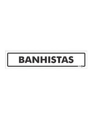 Placa Banhistas Ps432 - Encartale 