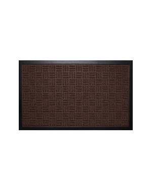 Tapete Capacho Waterkap 45cm X 75cm Marrom - Kapazi