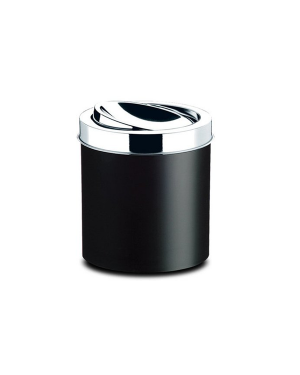 Cesto Lixo 5.4L Preto Basculante - Brinox