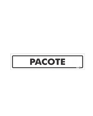 Placa Pacote Ps36 - Encartale 
