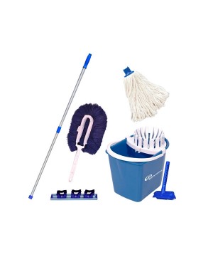 Kit Mopinho para Limpeza Azul NY05AZ - Bralimpia