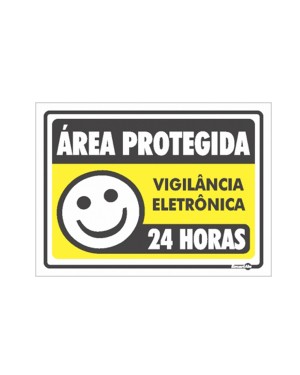 Placa Sinalizadora Área Protegida - Encartale