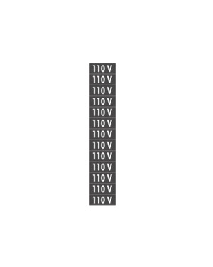 Plaqueta Destacável 110V c/ 13 UN. - Encartale