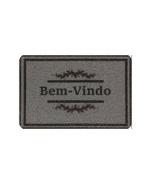 Tapete Capacho Vinil 0.40x 0.60cm - Estampado 