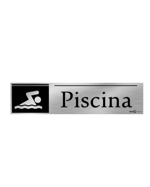 Placa Inox Piscina Pa55 - Encartale