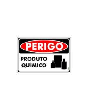 Placa Produtos Químicos Pr5004 - Encartale 