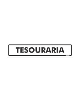 Placa Tesouraria Ps161 - Encartale 