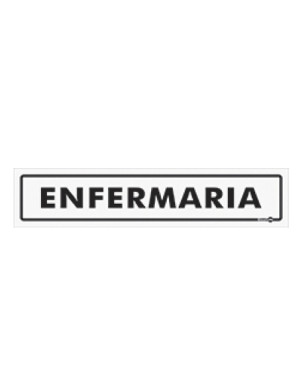 Placa Enfermaria Ps217 - Encartale 