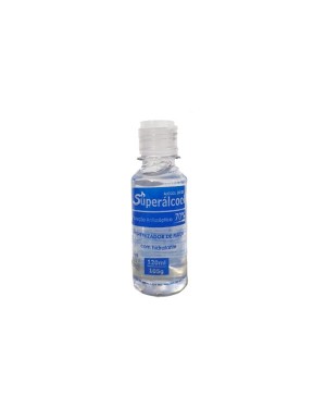 Álcool Gel Antisséptico 70º 120ml - SuperAlcool