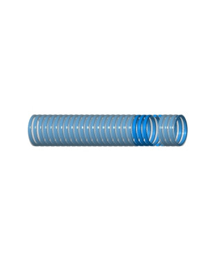 Mangueira de Sucção Azul 101.6mm 4 Pol ( Vendida por Metro)