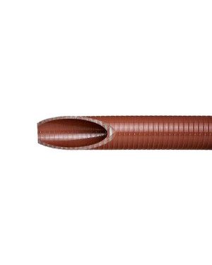 Mangueira de Sucção Marrom 101.6mm 4 Pol ( Vendida por Metro)